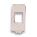 ADATTATORE FRUTTI RJ45 RJ11 PER TICINO LIGHT BIANCO PRESE KEYSTONE